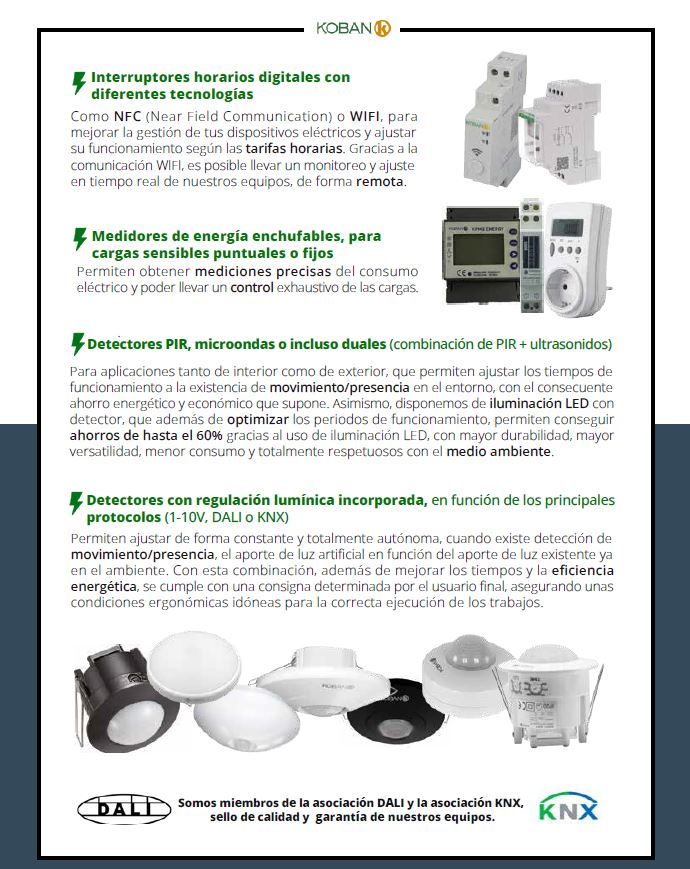 Soluciones para reducir el gasto energético